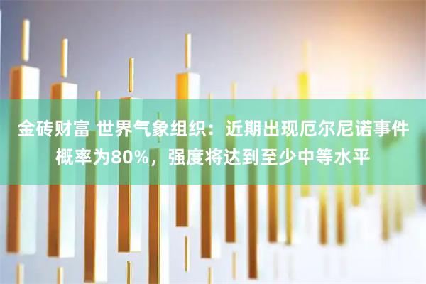 金砖财富 世界气象组织：近期出现厄尔尼诺事件概率为80%，强度将达到至少中等水平